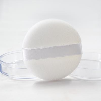 China Comfortable Professional Beauty Cosmetic Makeup Sponge Private Label Velvet Cream Powder Puff Puff for sale