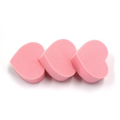 China Private Label Latex Beauty Makeup Sponge Blender Rose Color Makeup Sponge Expanded Free Base for sale