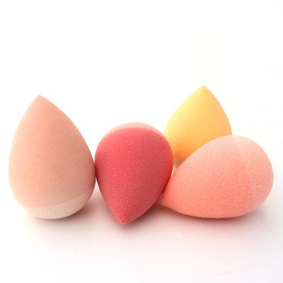 China New Arrival Facial Latex Sponge Makeup Beauty Free Sponge Covered Silicone Powder Puff Blender Savings Cosmetics for sale