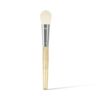 China Eco-Friendly Beauty Makeup Cosmetic Foundation Brush Nylon Hair Single Liquid Foundation Brush for sale