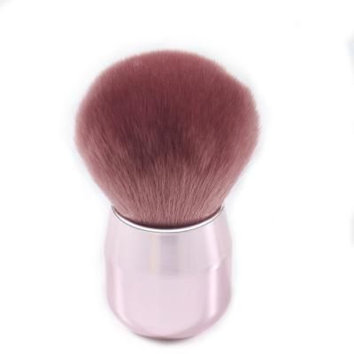 China Angular Blush Private Label Powder Single Base Blush Loose Brush Face Makeup Powder Kabuki Brush for sale