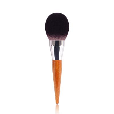 China Eco-Friendly 1pcs Beauty Cosmetic Makeup Brushes Nylon Powder Brush Hair Private Label Makeup Tool for sale