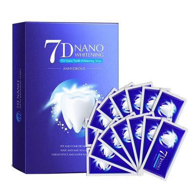 China Fast Result 7D Whitening Nano Teeth Whitening Strips 14 Packs 28 Pcs Household Dry Teeth Whitening Strips Other Teeth Whitening Accessories for sale