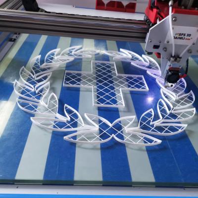 China Twelve New Function 3D Printer Machine For LED Signage Letters Logo SFS System 3D Printer for sale