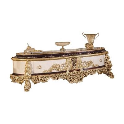 China Manual Solid Wood Carving Solid Wood Cabinet Luxury Furniture Handmade Carved French Style Living Room And Bedroom Lockers for sale