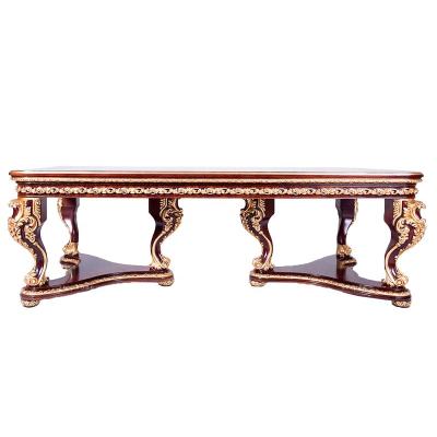 China Hand Carving Furniture French Style Dining Room Set Antique Spanish Villa Furniture Furniture for sale