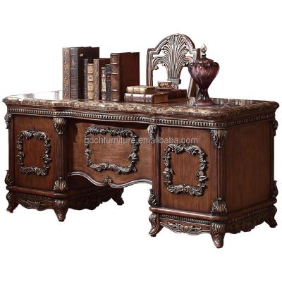 China European Luxury Classic Style Retro Furniture Office Wooden Writing Board for sale