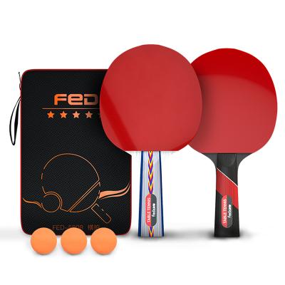 China High Quality Outdoor Fitness Equipment Feierdun 2021 Manufacturers Latest Table Tennis Racket Custom for sale