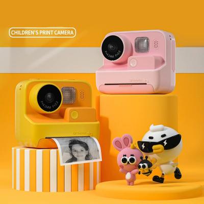 China New Arrival 2 Inch 1080P Print Child Black And White Thermal Flash Camera Toy Camera Digital Gifts for sale