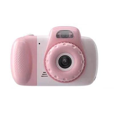 China 2.4 Inch Screen Mini Cheap Digital Children Toy Camera Kids Nightshot Front And Rear Dual Camera for sale