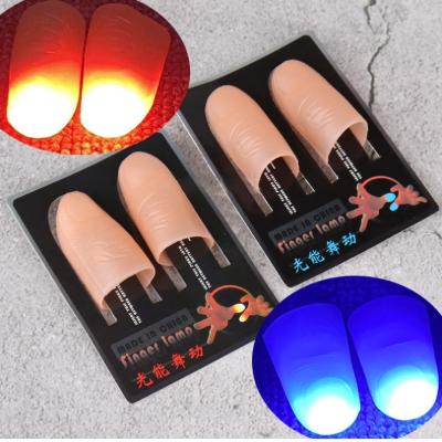 China Easy To Do High Quality Light Adult Magic Trick Waist JELO Finger LED Flashing Lights Thumb Thumbs Up Tricks For Halloween Party for sale