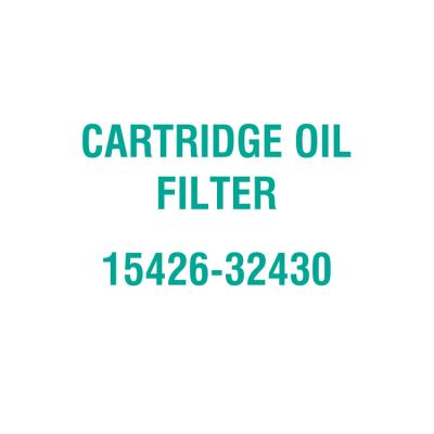 China Engineering Machinery Engine CARTRIDGE OIL FILTER 1542632430 15426-32430 FOR KUBOTA ENGINE OVERHAUL KIT for sale