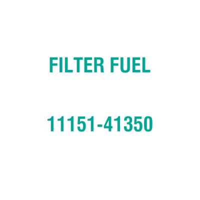 China Engineering Machinery Engine FILTER FUEL 1115141350 11151-41350 FOR KUBOTA DIESEL ENGINE PART for sale