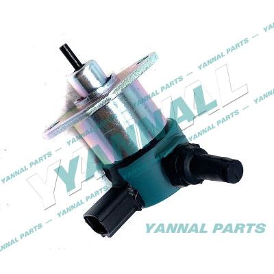 China Construction Of Machinery Engine Fuel Shutoff Solenoid Fit For Kubota for sale