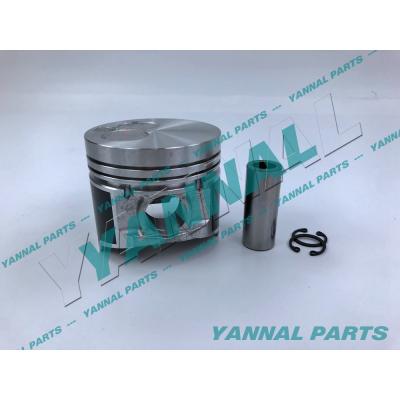 China Engineering Machinery New 3 Cylinder Piston Engine Pieces 3TNV76 With Pin For Yanmar Engine (+0.5) for sale