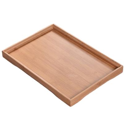 China Wholesale hotel sustainable bamboo simple bamboo restaurant household pallet tray fruit tea tray fruit tea tray factory wholesale for sale