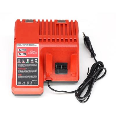 China Power Tools Battery Charger For Milwaukee Best Selling Product For Milwaukee Electric Super Lithium Battery 18V 14.4V Charger for sale