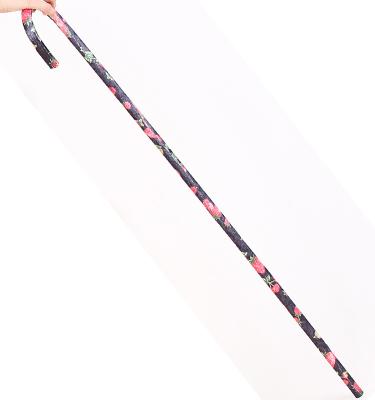 China Delicate Flexible Velvet Belly Dance Cane Strawberry - Marked In Unitive Color for sale