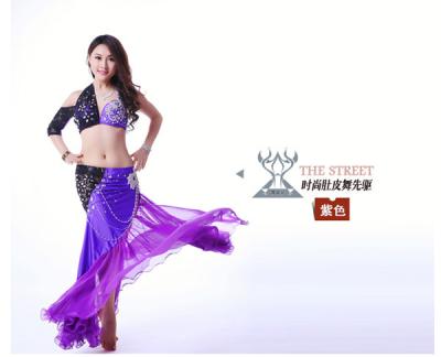 China Spring Ladies Charming Sexy Belly Dance Costumes with Bra / Skirt for sale