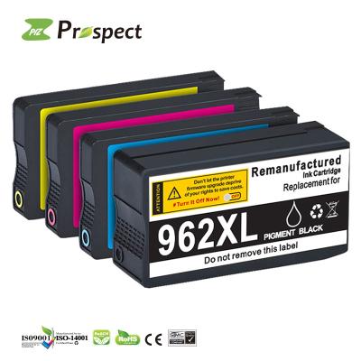 China COMPATIBLE Perspective 962 966 XL 962XL 966XL Color Inkjet Remanufactured Ink Cartridge For HP962 For HP OfficeJet Pro 9010 9012 Printer for sale