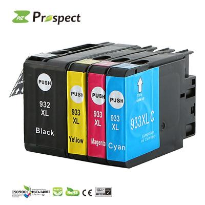 China COMPATIBLE Perspective 932 933 XL 932XL 933XL color compatible ink cartridge for HP932 for HP933 for HP Officejet 7110 printer 7610 7612 for sale