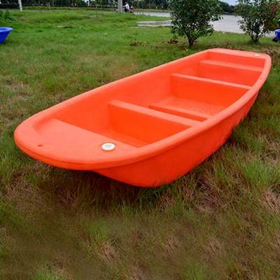 China Lake OEM 2.5m Double-Layer Thickened Plastic Paddle Boat For Park Lake Beaches for sale