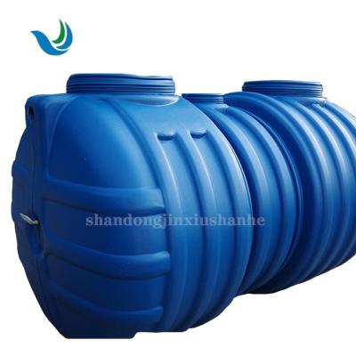 China Cubic Biogas Plant Polyethylene 2 Wastewater Treatment Septic Tank for sale