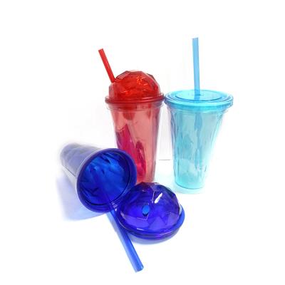 China Viable high quality plastic cup, small plastic cups with lids, reusable plastic cups with dome lid for sale