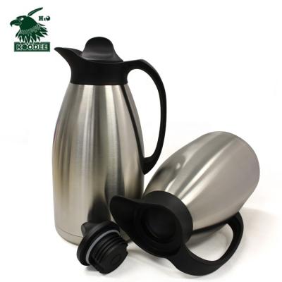 China Viable Double Wall Thermos Stainless Steel Vacuum Coffee Pot Heat Preservation Water Flask Heat Insulation Pot 1.5L 2.0L for sale