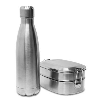 China Cool Keeping Thermos Custom Large Insulated Water Cola Shaped Thermal Steel Bottle Vacuum Flask Lunch Box for sale