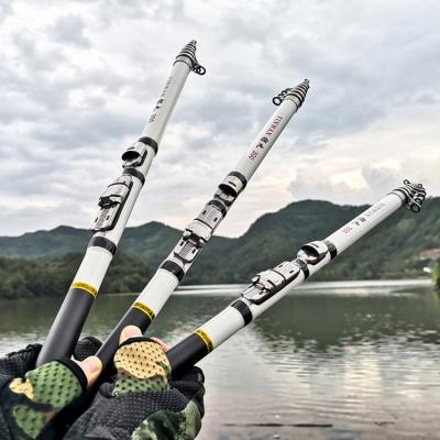 China Durable Display Rack China Set Ice Boat Carp Blank Carbon Fiber Spinning Fishing Rod And Reel for sale