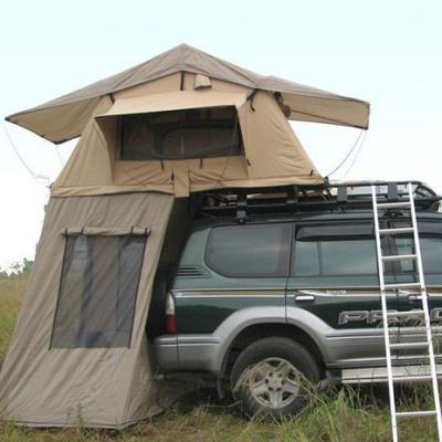 China Diagonal tie type outdoor waterproof camping roof box tent roof top camping tent for SUV for sale