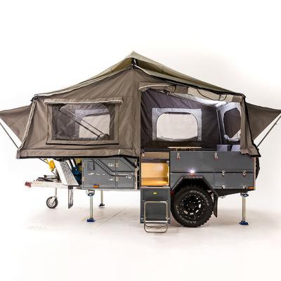 China Straight Tying Type CUCKOO Four Seasons Camper Tent House Tent Trailer Outdoor Waterproof Tent (No Trailer Included) for sale