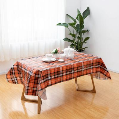 China Wholesale Waterproof Coffee Tablecloth Dinner Rectangular Table Cover for sale