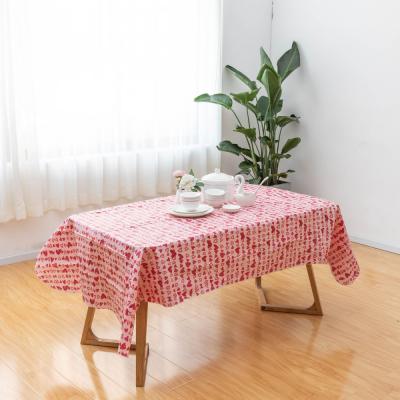 China New Design Waterproof Tablecloth High Quality Waterproof Table Cover for sale