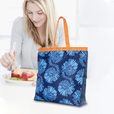 China Factory direct sale insulated logo beach lunch shopping tote bag for sale