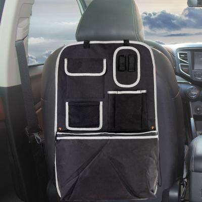 China Rear Seat Convenient Universal Automobiles Car Interior Multi-Pocket Storage Bag Accessory Organizer for sale