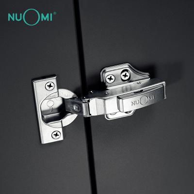 China NUOMI SUS304 Easy Fixed Mounted A Section Force Shielding Stainless Steel Hinge for sale