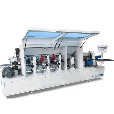 China Hotels Factory Supply KIE-368 KIE-368 PVC MDF Board Dark Edging Plywood Based Machine Automatic Edge Banding Machine For Furniture for sale