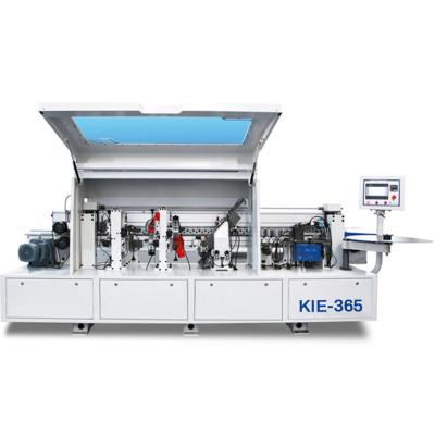 China Building Material Shops CE Certification KIE-365 Wood Furniture End Trimming Woodworking Machinery Automatic Edge Banding PVC MDF Dark Edging Machine for sale