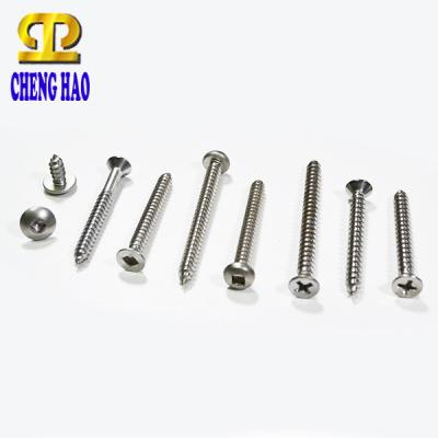 China Taiwan Wood Stainless Steel Robertson Square Socket Head Self Pan Tapping Screw for sale