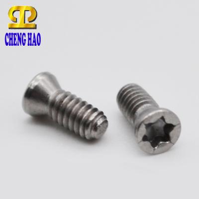 China Edelstahlschraube Stainless Steel Head Cnc Insertion Flat Turning Machining Torx Flat Screw for sale