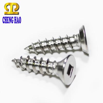 China Manufacturer SS304 Robertson Pan Head Stainless Steel Self Tapping Screw for sale