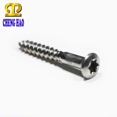 China SS304 6-Lobe Pozi Head Chipboard Stainless Steel Fastener SS304 Torx Flat Screw for sale