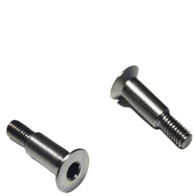 China Stainless Steel Hex Joint Cavity Shoulder Flat Milling Head Machine Screw for sale