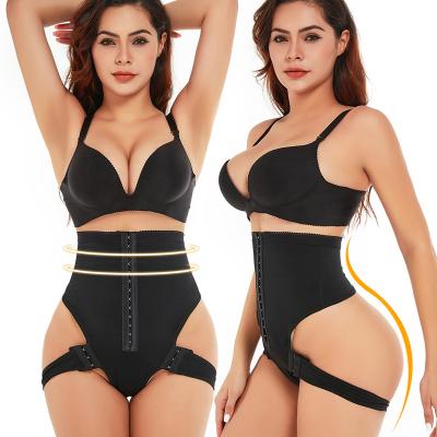 China Women's Panties Shapewear For Women Tummy Control Fajas Colombianas Body Shaper Waist Trainer High Waist Shorts for sale