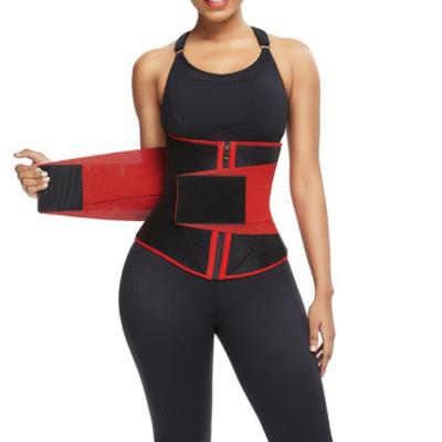 China Rubber Body Shaper Corset Fitness Belly Vest Sports Waist Sweat Body Corset Girdle Women Waist Slimming Belt for sale