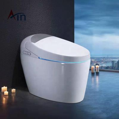 China Wholesale Smart Auto Operation Toilet Seat One Piece Auto Flushing Smart Toilet Made In China for sale