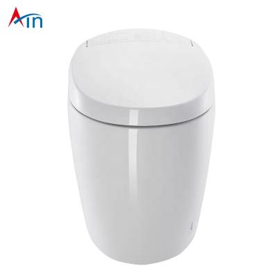 China Korean Automatic Operation Smart Toilet Lid, Luxury Night Light LED WC Smart Toilet Set for sale