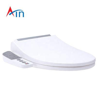 China Electronic Bidets Led Light Weight Smart Toilet Seat Heating Bidet Toilet Seat Cover Smart Bathroom Cover for sale